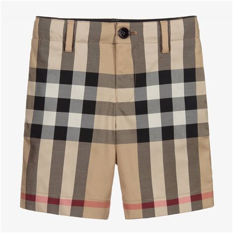 burberry toddler shorts|burberry shorts boys.